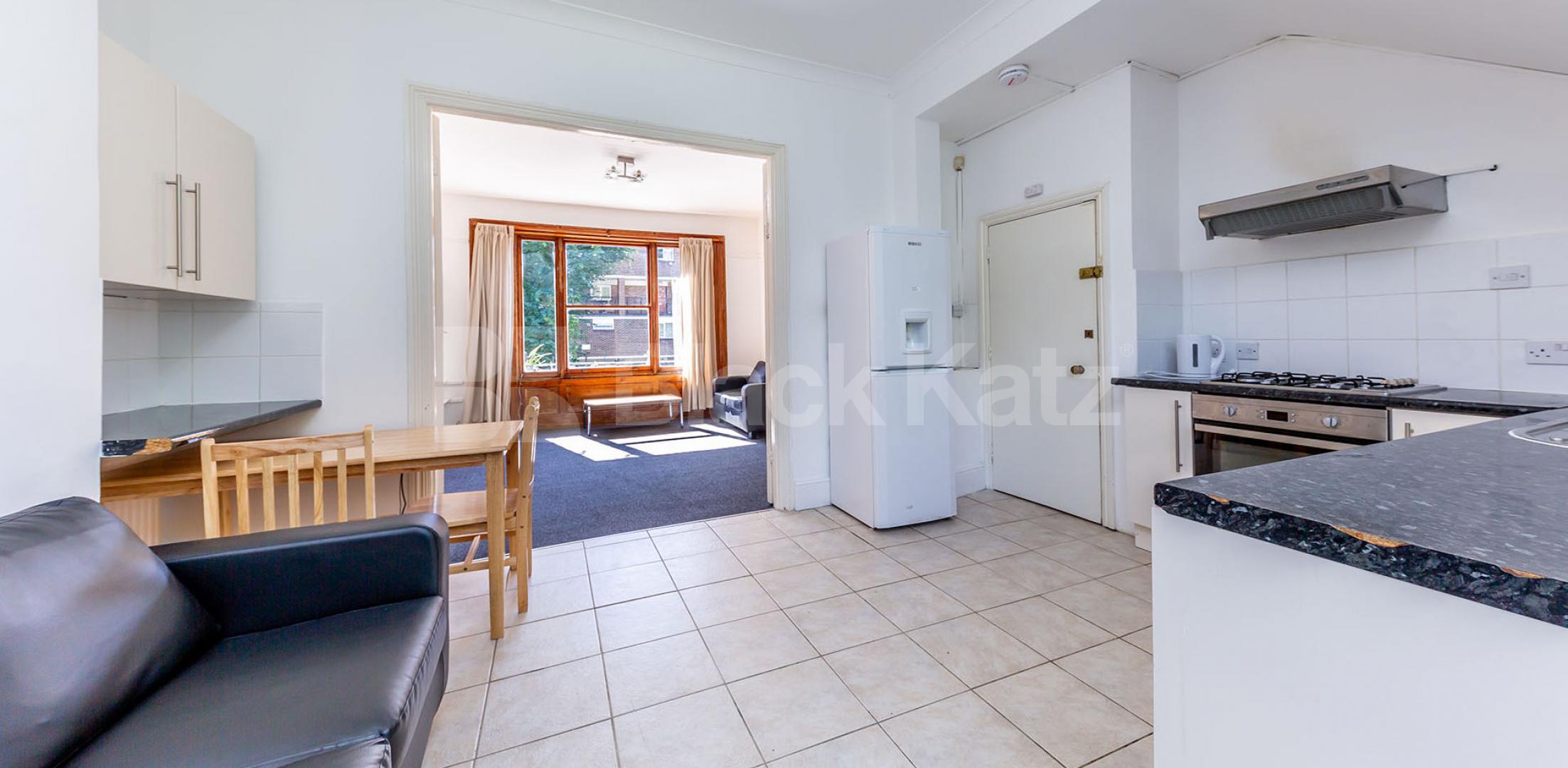 			NEW INSTRUCTION! , 3 Bedroom, 1 bath, 1 reception Flat			 Hungerford Road, CALEDONIAN ROAD 